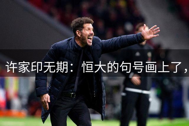 许家印无期：恒大的句号画上了，杭州酒局事件还没完